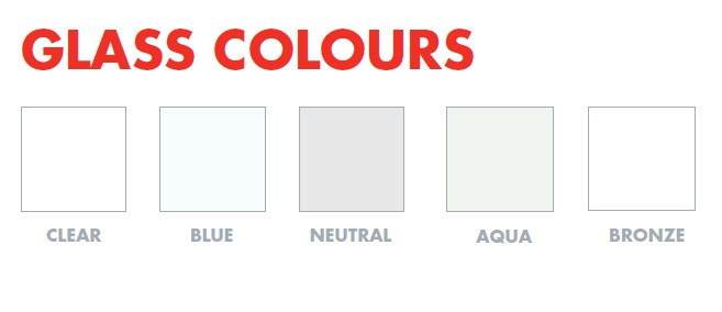 Glass roof colours